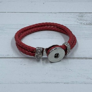 Leather Bracelet w/ Snap