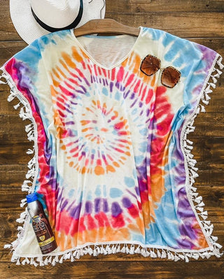 Tie Dye Cover-Up