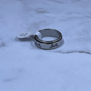 Stainless Steel Spinner Anxiety Rings - Designs
