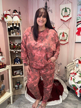 French Terry Oversized Drop Shoulder Top