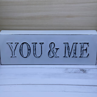 Printed Enamel Love Tin Blocks