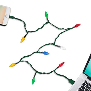 Christmas Light Up Phone Charger