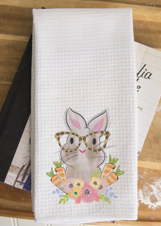 Brown Bunny Hand Towel