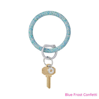 Confetti Collection - Silicone Big O® Key Ring