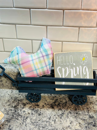 ‘Hello Spring’ Block Sign