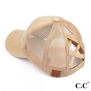 C.C. Criss Cross Mesh Back Hat