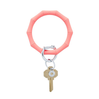 Bamboo Collection - Silicone Big O® Key Ring