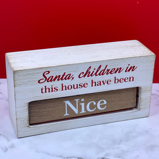 Christmas Spinning Signs