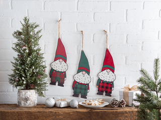 Oversized Lumberjack Gnome Ornament