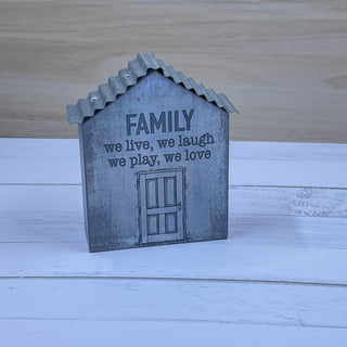 Small Printed Box House Plaques