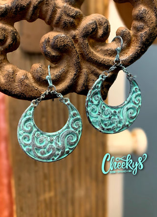 Ines Patina Earrings