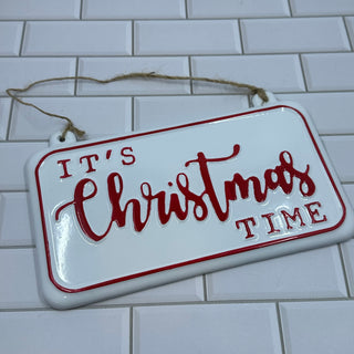 Printed Holiday Plaque