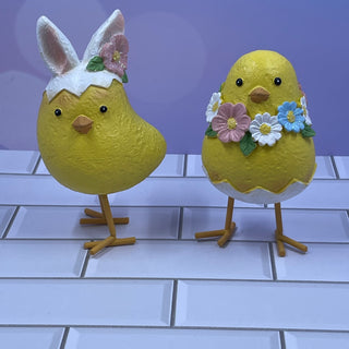 Easter Chick Figurines