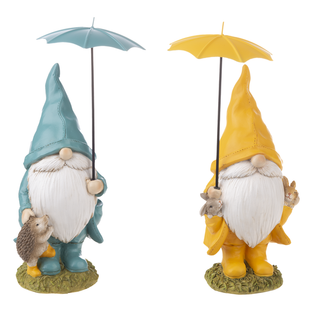 Rainy Day Gnome Figurines