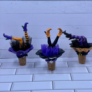 Leg Witch Bottle Topper