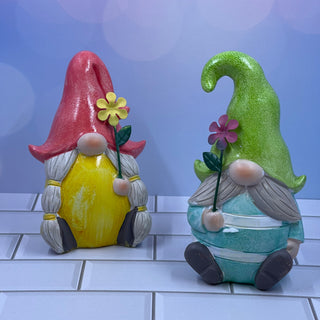 Springtime Gnome Figurines