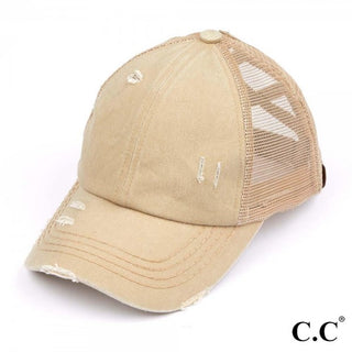 C.C. Criss Cross Mesh Back Hat