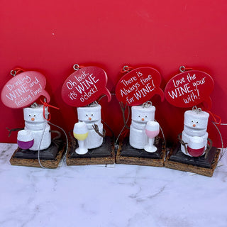 Toasted S'More Ornaments