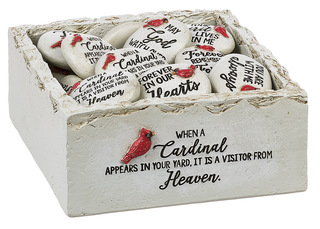 Memorial Cardinal Stones in a Box