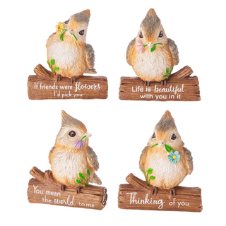 Thinking of You - Bird Figurines