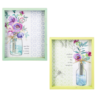 Love Blooms Framed Plaques