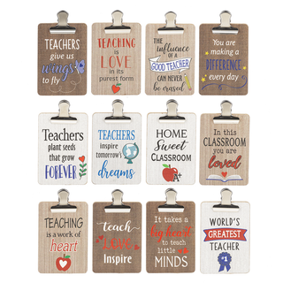 Teach Love Inspire - Mini Clipboard Plaques with Easel