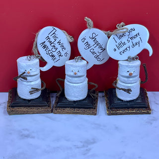 The Toasted S’Mores Ornaments