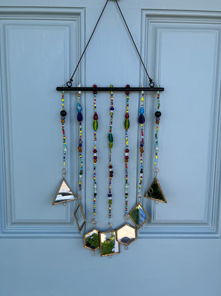 Geometric & Bead Windchime