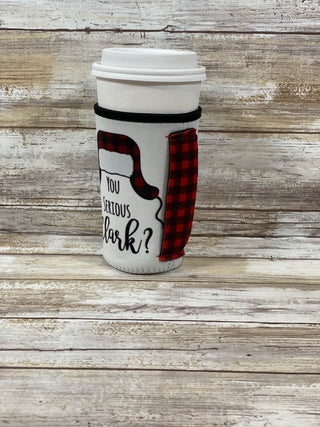 Neoprene Holiday Coffee Koozie