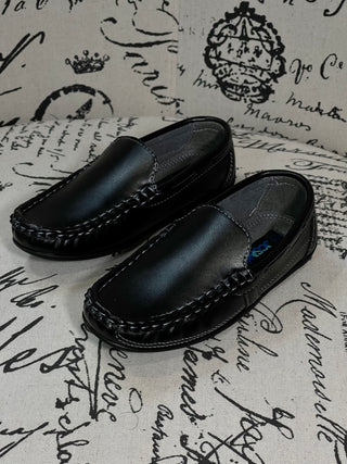 Boys Black Logan Loafer