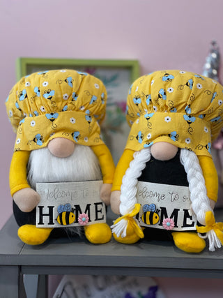 Welcome To Our Home Bee Gnomes