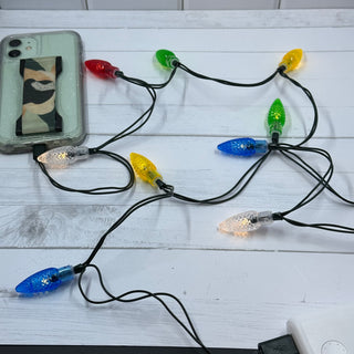 Christmas Light Up Phone Charger