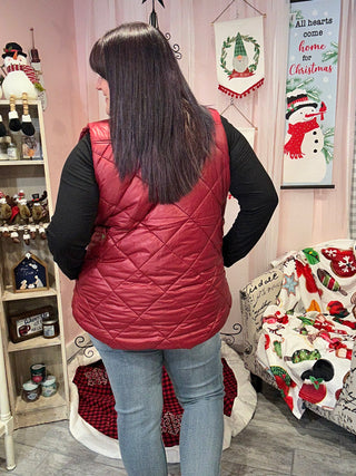 Diamond Quilted Vest