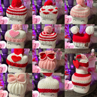 Valentines Marshmallow Mug Hat Toppers