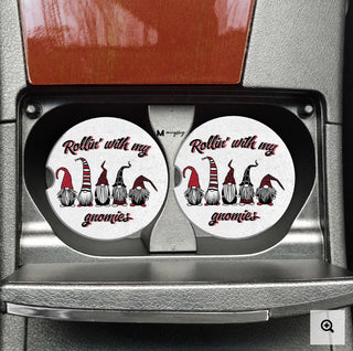 Rolling with my Gnomies Coasters on the Go