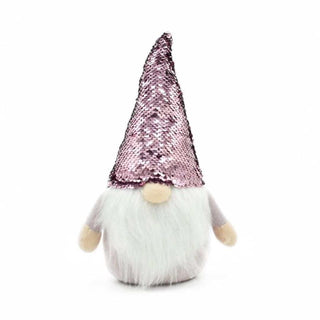 Pink Sequin Gnome