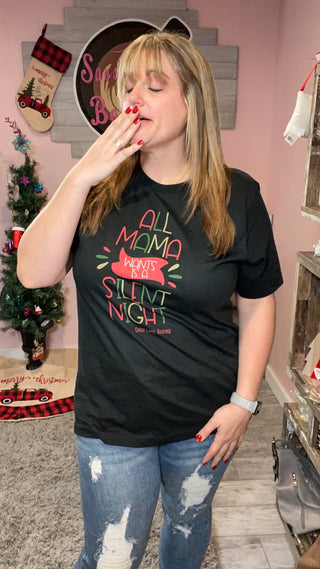 Mama Silent Night Tee