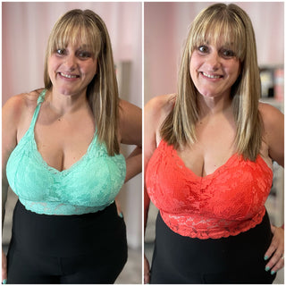 Deluxe Juliette Lace Bralette - Now In Plus Sizes