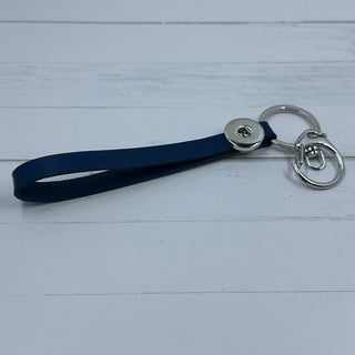 Snap Leather Keychain