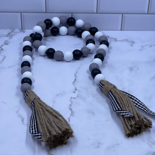 Double Tassel Farmhouse Garland