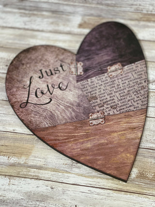 Heart Wall Plaque