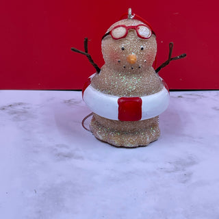 Snowman Beach Ornaments