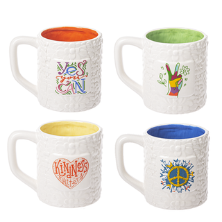 Embossed Inspirational Mugs