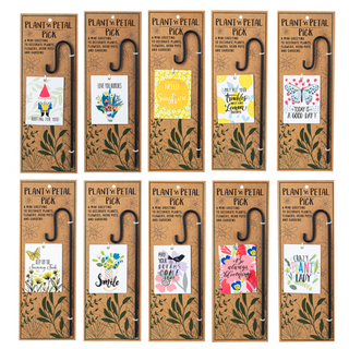 Message Plant Tags w/Hook