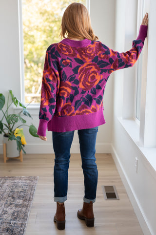 Rosie Posey Floral Sweater