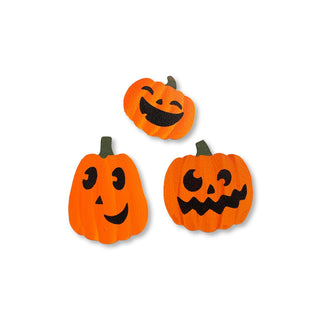Jack-o'-Lantern Magnets Set of 3