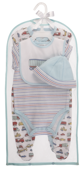 Trucks Layette Set (4 pc. set)