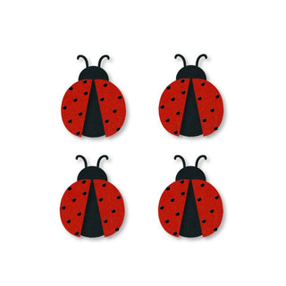 Ladybug Magnet Set of 4