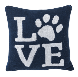 Mini Dog Knit Pillow