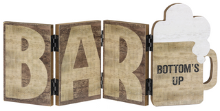 Cut Out Accordion Bar Plaques